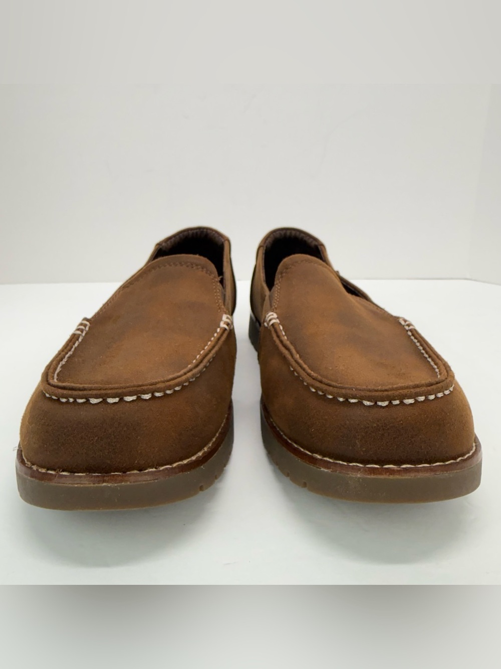 BOBS from Skechers size 8 Women’s Brown Faux Leather Chill Lugs Loafers Shoes - Picture 2 of 8